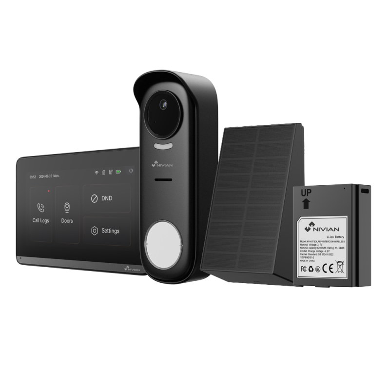 NVS-VIDEOINTERCOM-WIRELESS-SOLAR